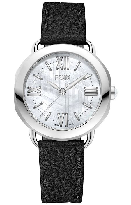 fendi black crocodile leather watch|Fendi clothing for women.